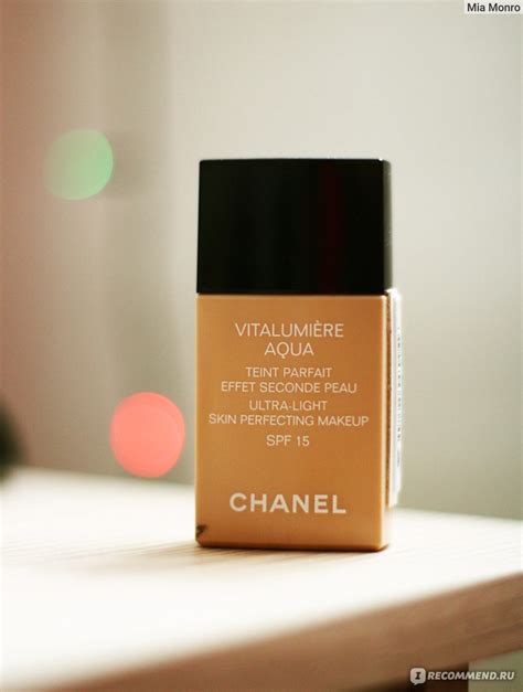 chanel vitalumière aqua отзывы|Тональный флюид Chanel Vitalumiere Aqua .